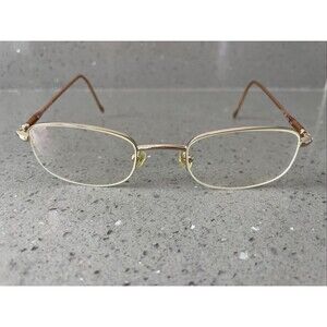 Vogue VO 3270 280 Eyeglasses Frames Only 47-20-135 Half rim gold Italy